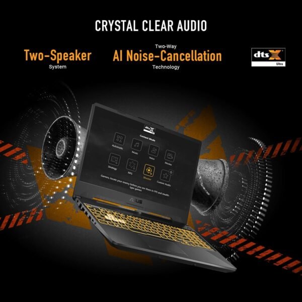 61pfm7s8zeL._AC_SL1200_.jpg ASUS TUF Gaming A15 Gaming Laptop, 15.6” FHD 144Hz Display, NVIDIA® GeForce RTX™ 2050, AMD Ryzen™ 5 7535HS, 8GB DDR5, 512GB PCIe® Gen4 NVMe™ SSD, Wi-Fi 6, Windows 11, FA506NF-ES51