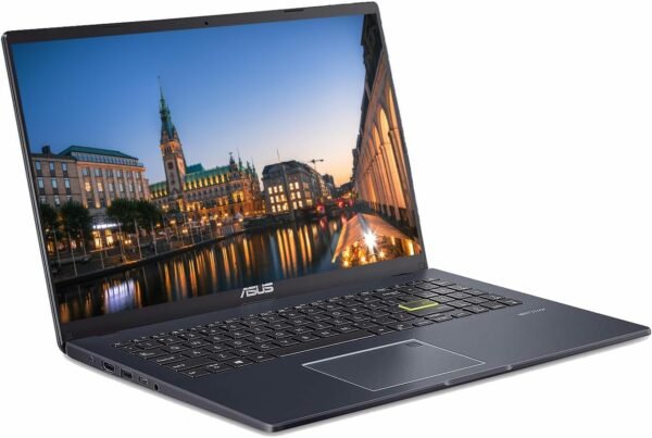ASUS 15.5" FHD Anti-Glare Laptop, Intel Celeron N Processor Up to 2.79GHz, 4GB DDR4, 256GB Storage, Bluetooth, Backlit Keyboard, Webcam, Windows 11 Home, Dark Blue, Renewed