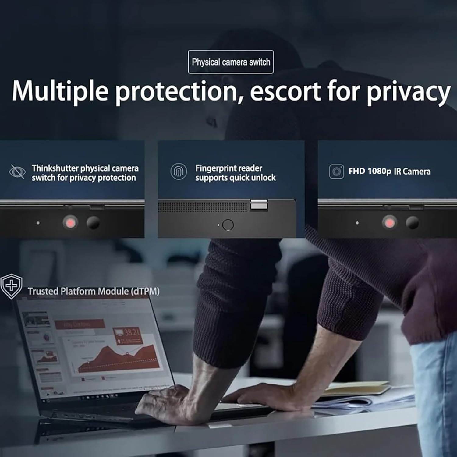 Lenovo ThinkPad E16 G2 Business Laptop Computer, 16" FHD+, AMD 8-Core Ryzen 7 7735HS (Beat i7-1360P), 32GB DDR5, 1TB PCIe SSD, WiFi 6E, Fingerprint Reader, Backlit Keyboard, Windows 11 Pro, AZ-XUT - Image 4