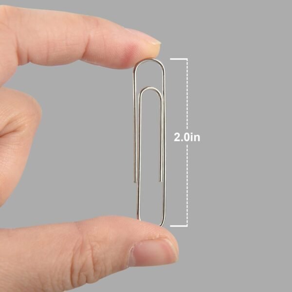 Binder Clips Paper Clips Assorted Sizes, 340pcs Black Binder Clips Jumbo Paperclips Set, Large Paper Clips for Office, School Supplies, Binder & Paper Clips in Container with Compartments