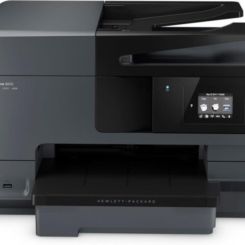 HP OfficeJet Pro 8610,Color All-in-One Wireless Printer with Mobile Printing, HP Instant Ink or Amazon Dash replenishment ready (A7F64A)
