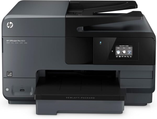 HP OfficeJet Pro 8610,Color All-in-One Wireless Printer with Mobile Printing, HP Instant Ink or Amazon Dash replenishment ready (A7F64A)