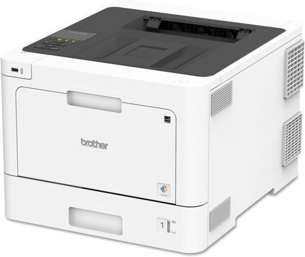 Brother Business Color Laser Printer, HL-L8360CDW, Wireless Networking, Automatic Duplex Printing, Mobile Printing, Cloud Printing, Amazon Dash Replenishment Ready,White