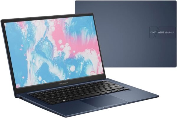 ASUS Daily Vivobook Laptop, 14" FHD Display, Intel Core i3-1215U, 16GB RAM, 1TB SSD, Wi-Fi 6, HDMI, Webcam, Touchpad, Windows 11 Home, Blue