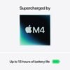 Apple 2025 MacBook Air 13-inch Laptop with M4 chip Built for Apple Intelligence, 13.6-inch Liquid Retina Display, 16GB Unified Memory, 256GB SSD Storage, 12MP Center Stage Camera, Touch ID; Midnight