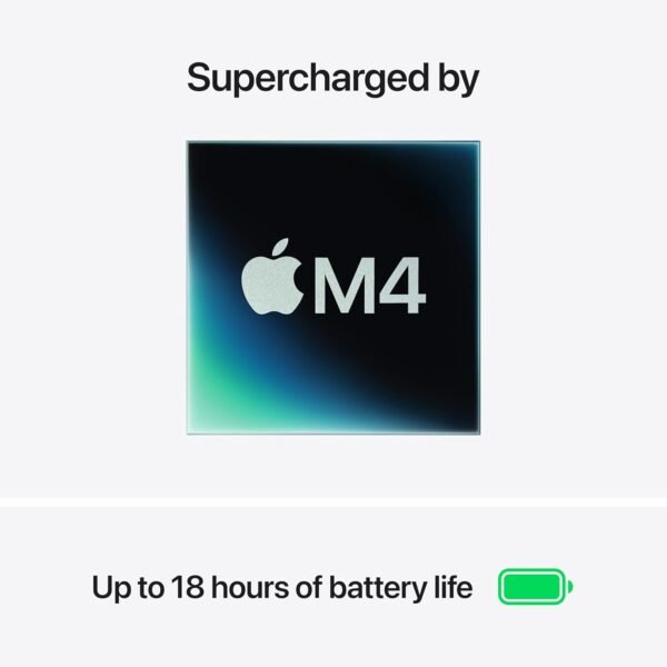 61wJeelYVaL._AC_SL1500_.jpg Apple 2025 MacBook Air 13-inch Laptop with M4 chip Built for Apple Intelligence, 13.6-inch Liquid Retina Display, 16GB Unified Memory, 256GB SSD Storage, 12MP Center Stage Camera, Touch ID; Midnight