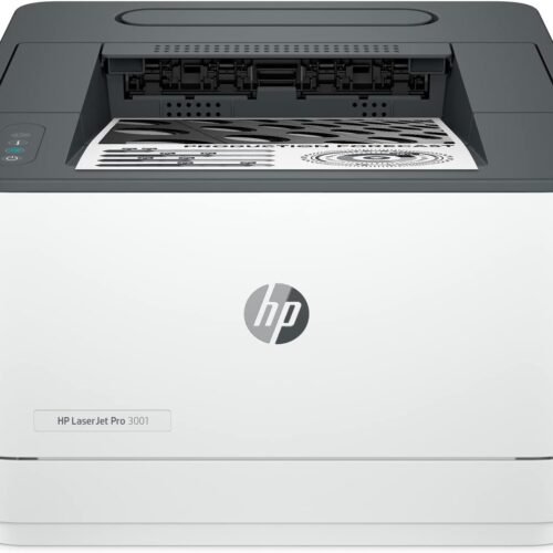 HP LaserJet Pro 3001dw Wireless Black & White Printer, Best-for-Office (3G65OF)