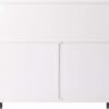 Winsome Halifax Storage Mobile Cabinets, 1 Door, 3 Drawers, 2 Wide Drawers, for Home Office, White