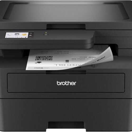 Brother HL-L2480DW Wireless Compact Monochrome Multi-Function Laser Printer with Copy and Scan, Duplex, Mobile, Black & White | Includes Refresh Subscription Trial(1), Amazon Dash Replenishment Ready