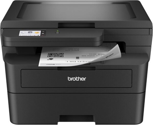 710AcbHtU4L._AC_SL1500_.jpg Brother HL-L2480DW Wireless Compact Monochrome Multi-Function Laser Printer with Copy and Scan, Duplex, Mobile, Black & White | Includes Refresh Subscription Trial(1), Amazon Dash Replenishment Ready