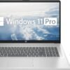 HP 17.3" FHD Business & Student Laptop Computer, 64GB RAM 2.5TB Storage (2TB SSD+512GB Docking Station Set), 6-Cores AMD Ryzen 5, Windows 11 Pro, PLUSERA Earphones, Silver