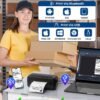 Phomemo Bluetooth Thermal Label Printer - 4x6 Shipping Label Printers for Small Business, Packages, Office, Organization - Thermal Printer Compatible with Amazon, Ebay, Shopify, Etsy, USPS, Fedex, DHL