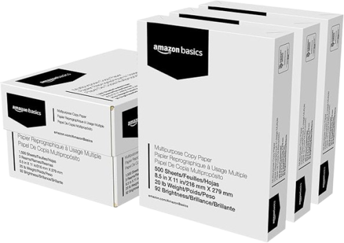 Amazon Basics Multipurpose Copy Printer Paper