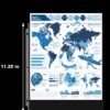 Sheet Protectors 8.5 x11 Inch, 100 Pack Page Protectors for 3 Ring Binder, Top Loading Plastic Sleeves with Reinforced 3-Hole Punch for Binders, Letter Size, for Documents and Photos, Office Supplies.