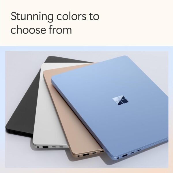 Microsoft Surface Laptop (2024), Windows 11 Copilot+ PC, 13.8" Touchscreen Display, Snapdragon X Plus (10 core), 16GB RAM, 512GB SSD Storage, Black