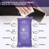 Screen Cleaner Wipes Electronic Wipes for Screens - Computer Screen Wipes for Lens, Phone, Tv Screen and Monitor Cleaning - Tech Wipes & Microfiber Cloth (Soft Wipes, 30 Count)