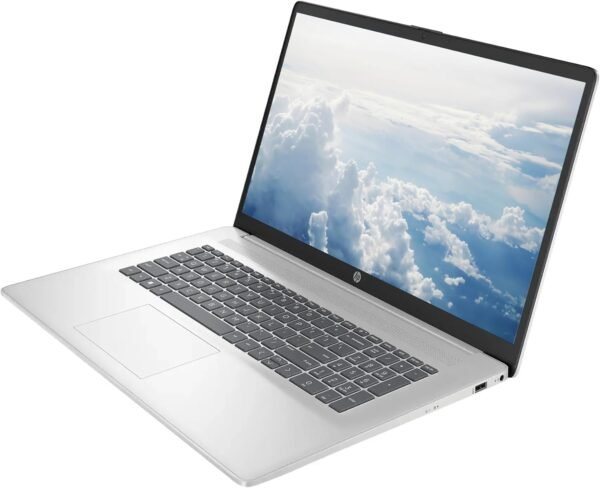 HP 17.3" FHD Business & Student Laptop Computer, 64GB RAM 2.5TB Storage (2TB SSD+512GB Docking Station Set), 6-Cores AMD Ryzen 5, Windows 11 Pro, PLUSERA Earphones, Silver