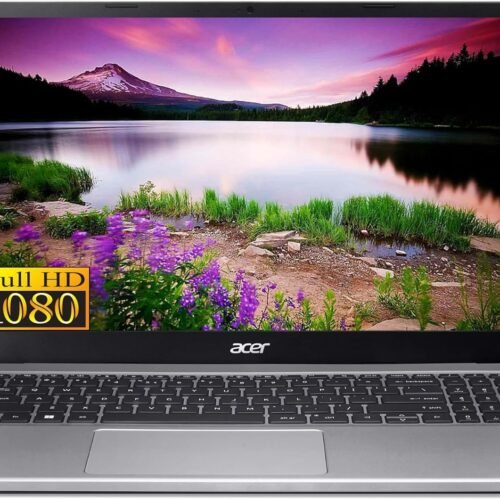 acer Aspire 3 Slim Laptop in Silver Ryzen 7 8-Core up to 4.3GHz 16GB RAM 512GB SSD 15.6in FHD Web Cam WiFi HDMI W11 (A315R7 - Renewed)