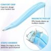 ZZTX 3 PCS Professional Magnetic Staple Remover Puller Rubberized Staples Remover Staple Removal Tool for School Office Home(Blue, Pink, Purple)