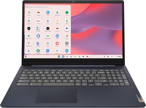 719NBFPv-KL._AC_SL1500_.jpg Lenovo IdeaPad 3i Chromebook, 15.6” FHD Display, Intel Celeron N4500, 8GB RAM, 64GB eMMC, 1920x1080 px, 720p Camera, Chrome OS, Abyss Blue