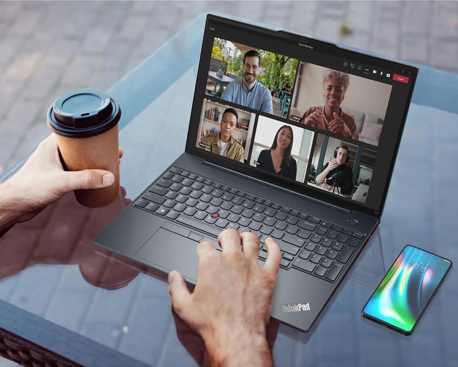 Lenovo ThinkPad E16 G2 Business Laptop Computer, 16" FHD+, AMD 8-Core Ryzen 7 7735HS (Beat i7-1360P), 32GB DDR5, 1TB PCIe SSD, WiFi 6E, Fingerprint Reader, Backlit Keyboard, Windows 11 Pro, AZ-XUT - Image 7