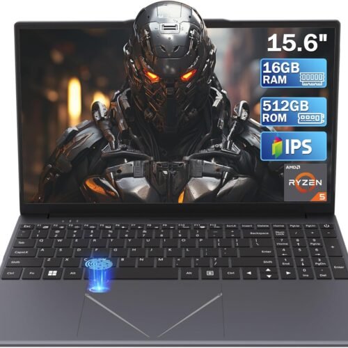 15.6" Laptop PC 16GB DDR4 512GB SSD, HD Laptop Computer AMD Ryzen 5 3500U Processor AMD Integrated Graphics computer with Touch ID 2.4/5G WiFi Bluetooth USB 3.0 WPS office for Students/Gaming laptop