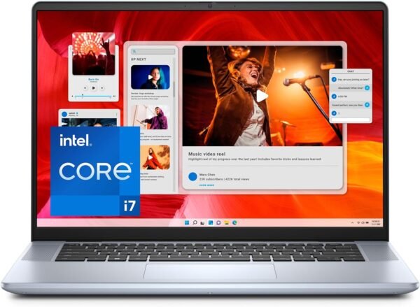 Dell Inspiron 16 Plus 7640 Laptop - 16.0-inch 1610 2.5K Display, Intel Core i7-13620H Processor, 16GB LPDDR5 RAM, 1TB SSD, Intel UHD Graphics, Windows 11 Home, Onsite & Migrate Service - Ice Blue