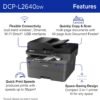 Brother DCP-L2640DW Wireless Compact Monochrome Multi-Function Laser Printer with Copy and Scan, Duplex, Mobile, Black & White | Includes Refresh Subscription Trial(1), Amazon Dash Replenishment Ready
