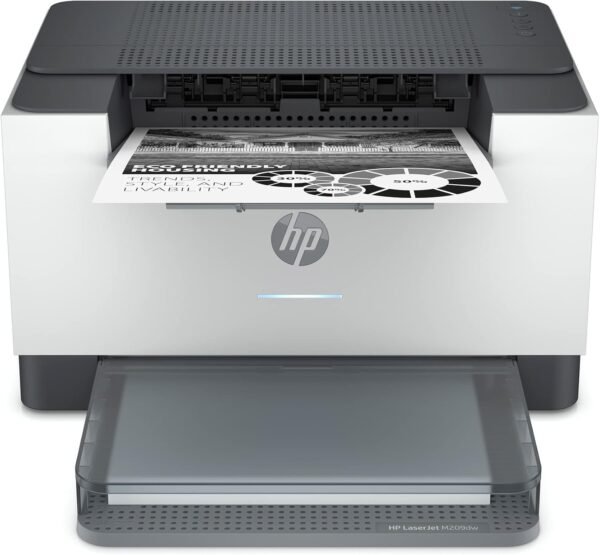 HP LaserJet M209dw Wireless Printer, Print, Fast speeds, Easy setup, Mobile printing,Best-for-small teams