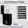 ORGBRO Label Maker Machine with Tape, X1 Portable Thermal Label Printer Support Continuous Waterproof Label & Pre-Cut Label, Bluetooth Small Label Makers with Multiple Templates for School Office Home