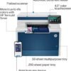 HP Color LaserJet Pro MFP 4301fdn Printer, Print, Scan, Copy, Fax, Fast, Easy setup, Mobile printing, Advanced security, Best-for-small teams. Ethernet & USB only. Not Wireless. 16.6 x 17.1 x 15.1 in.