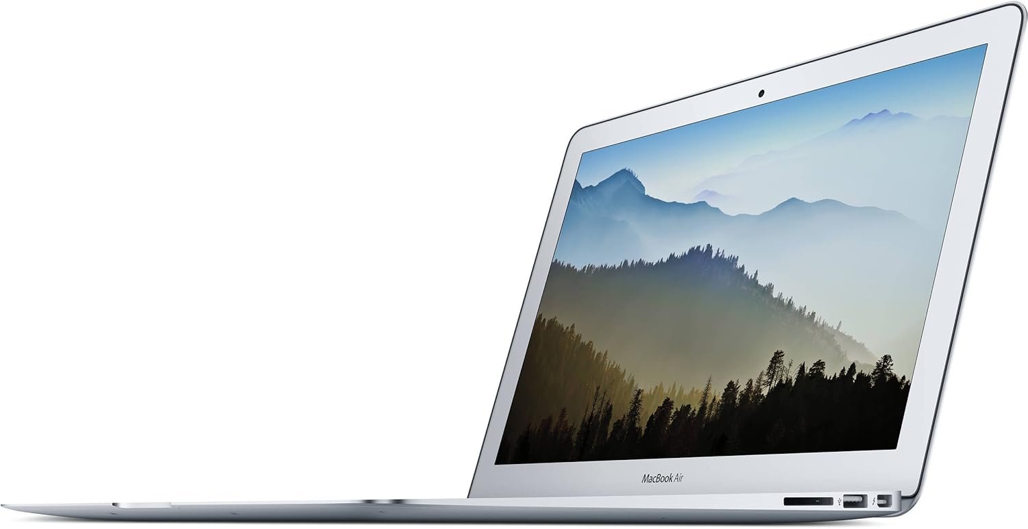 Apple Macbook Air 2017 with 1.8GHz Intel Core i5 (13-inch, 8GB RAM, 128GB SSD Storage) (QWERTY English) Silver (Renewed) - Image 2