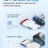 NIIMBOT B1 Label Maker Machine with Tape, Thermal Label Printer Easy to Use for Office, Home, Business, 2 Inch Label Maker with 2'' x1.18'' Labels-230pcs/Roll