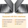 15.6 Inch Laptops, 8GB DDR3 512GB SSD Windows 11 Laptop Computer with I3 Processor, HD Display, 52Wh Battery, Wi-Fi 5, BT4.2, HDMI, USB3.2, Type-C, for Business and Students