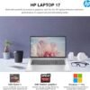 HP 2025 17 Inch Laptop Computer, 17.3 IPS FHD Business Laptop PC, AMD Ryzen 5 6-Core, 64GB RAM 2.5TB Storage (2TB SSD+512GB Docking Set), Windows 11 Pro Lifetime Office, 10-Key Number Pad