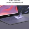 ASUS Chromebook CM14 Laptop, 14" HD Anti-Glare Display (1366x768), MediaTek Kompanio 520, 4GB RAM, 64GB eMMC, ChromeOS, Gray, CM1402CM2A-DS44, Gravity Grey