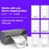 Rollo USB Shipping Label Printer - Commercial Grade 4x6 Thermal Label Printer for Shipping Packages - High Speed Custom Sticker Label Maker for Small Business - Supports Windows & Mac