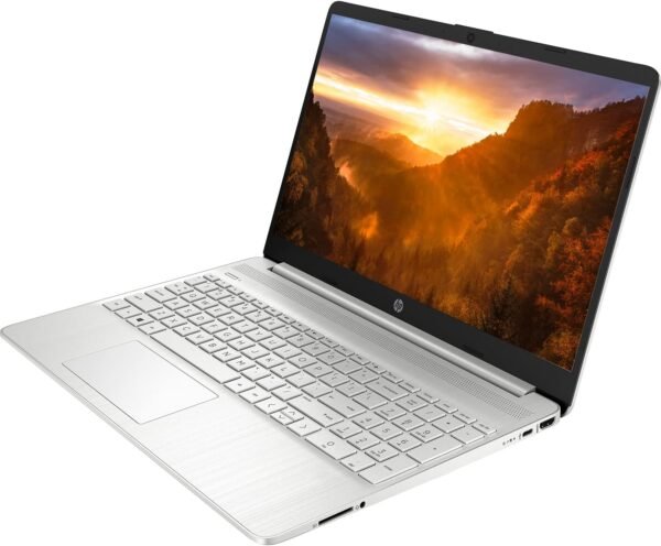 HP 15 Notebook Laptop, 15.6" Full HD Display, Intel Core i5-1135G7 Processor, 32GB DDR4 RAM, 1TB PCIe SSD, USB Type-C, Webcam, Wi-Fi, Windows 11 Home, Silver