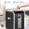 200-Sheet Micro-Cut Paper Shredder - P-5 High Security Shredder, Home Office, Heavy Duty, 8.5 Gallon Capacity