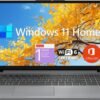 Lenovo IdeaPad 1 Student Laptop, 15.6" FHD Display, Intel Dual Core Processor, 12GB RAM, 512GB SSD + 128GB eMMC, 1 Year Office 365, Wi-Fi 6, Webcam, Bluetooth, SD Card Reader, Windows 11 Home, Grey