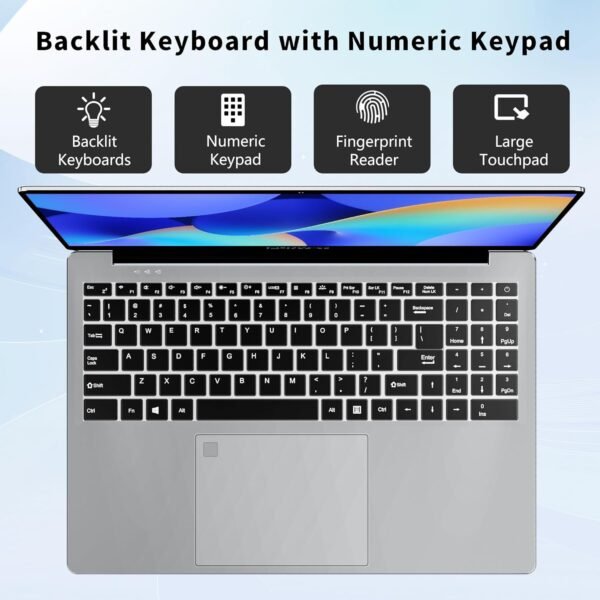 71Nv56JfENL._AC_SL1500_.jpg 16 Inch Gaming Laptop, Laptop Computer 2025 Windows 11 Pro, 16GB RAM 1TB SSD, Intel 12th Gen N100 Processor(up to 3.4GHz), Backlit Keyboard, Fingerprint Unlock, FHD 1920 * 1200