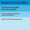 HP OfficeJet 8015e Wireless Color All-in-One Printer, 6 month Instant Ink trial included