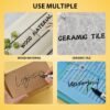 Permanent markers, 100 packs permanent markers bulk, quick drying in one second, waterproof, smooth, not easy to erase, durable, can be marked on glass, tiles and cloth, office supplies …