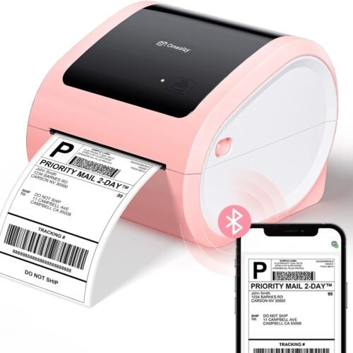 Shipping Label Printer 4x6 - Thermal Label Printer for Small Business, Shipping Packages, Home, Office, Compatible with USPS, Shopify, Amazon