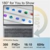 Lenovo ThinkBook 16 Gen 6 Business Laptop, 16" FHD+ Display, 6-Core AMD Ryzen 5 7530U, 16GB RAM, 1TB PCIe SSD, FP Reader, HDMI, SD Card Reader, Backlit Keyboard, Wi-Fi 6, Windows 11 Pro, Grey