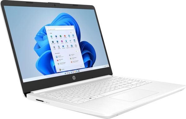 HP 14" Ultral Light Laptop for Students and Business, Intel Quad-Core, 8GB RAM, 192GB Storage(64GB eMMC+128GB Ghost Manta SD Card), 1 Year Office 365, USB C, Win 11 S