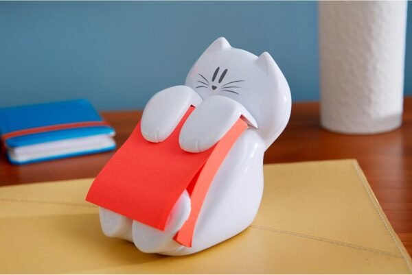 Post-it Pop-up Note Dispenser Cat Design 3x3 in 1 Dispenser/Pack (CAT-330 White)