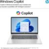 HP 17 Laptop (17.3" FHD Anti-Glare, AMD Ryzen 5 7430U, 32GB RAM, 1TB SSD, 6-Core (> i7-1165G7)), for Business, Enterprise, Students, Long Battery Life, Webcam, Fast Charge, Win 11 Pro w/AI Copilot