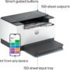 HP Laserjet M207dw Laser Wireless Printer, Black and White, Duplex, Best for Office