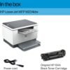 HP LaserJet MFP M234dw Wireless Printer, Print, scan, copy, Fast speeds, Easy setup,(6GW99F) (6GW99F#BGJ) Mobile printing, Best for small teams